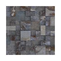 Mosaico 3D Corten 30X30 - Anticatto