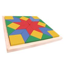 Mosaico com 33 peças - simque - 296