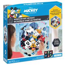 Mosaico de arte de janela Make It Real Disney Mickey & Friends