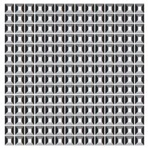 Mosaico de Metal Barcelona Silver 2X2 Placa 30X30cm - 1315003008 Mosaico de Metal Barcelona Silver 2X2 Placa 30X30cm - 1315003008