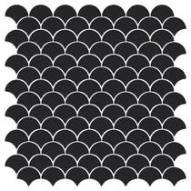 Mosaico de Metal Biarritz Black 4X3 Placa 32X32cm - 1315003015 Mosaico de Metal Biarritz Black 4X3 Placa 32X32cm - 1315003015