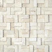 Mosaico de pedra travertino 30x30 - ANTICATTO