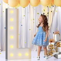 Mosaico Marquee Light Up Letters imprsv de 90 cm para decoração de festas Mosaico Marquee Light Up Letters imprsv de 90 cm para decoração de festas