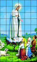 Mosaico Nossa Senhora de Fátima 120x200cm - 100% Azulejo Mosaico Nossa Senhora de Fátima 120x200cm - 100% Azulejo