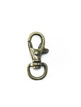 Mosquetão 1 cm Ouro Velho - 10 Unidades Mosquetão 1 cm Ouro Velho - 10 Unidades