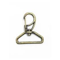 Mosquetão 3 cm Base Sextavada Ouro Velho - 05 Unidades
