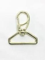 Mosquetão 4 cm Dourado Base Sextavada - 5 Unidades Mosquetão 4 cm Dourado Base Sextavada - 5 Unidades