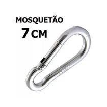 Mosquetão 7cm Suporta 180kg Unidade Academia Profissional Mosquetão 7cm Suporta 180kg Unidade Academia Profissional