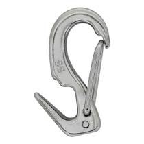 Mosquetão Aço Inox 50 Mm Engate Rápido E Gancho De Pressão Mosquetão Aço Inox 50 Mm Engate Rápido E Gancho De Pressão