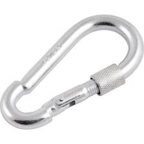 Mosquetão c/ trava roscada 10x100mm leve galvanizado Vonder Mosquetão c/ trava roscada 10x100mm leve galvanizado Vonder