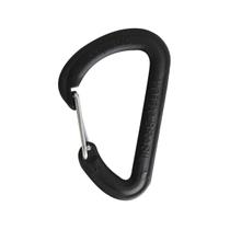 Mosquetão Chaveiro Fivela Gancho Duplo Preto X2