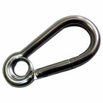Mosquetão com Olhal 12mm Aço Inox Mosquetão com Olhal 12mm Aço Inox