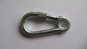 Mosquetão com Rosca 2 Peças, Cromado, 5x50mm