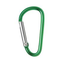 Mosquetão De Alumínio Com Anel Em D E Clipe De Gancho Para Chaveiro, 50/100 Peças, Ferramenta