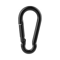 Mosquetão De Camping Para Exterior Com Chaveiro, Fivela D-ring, Gancho De Engate Rápido, Clipe, 6