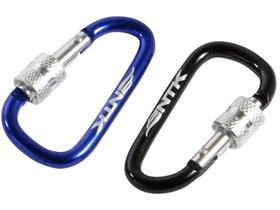 Mosquetão Delta Alumínio 6mm Nautika 302350 - Rosca 2 Peças Mosquetão Delta Alumínio 6mm Nautika 302350 - Rosca 2 Peças