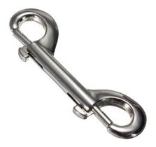 Mosquetão Duplo Simétrico 115Mm Aço Inox 316 Engate Rápido