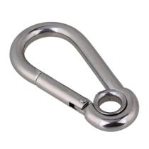 Mosquetão Em Aço Inox 7 Mm Trava Rápida Carga Max 100kg Mosquetão Em Aço Inox 7 Mm Trava Rápida Carga Max 100kg