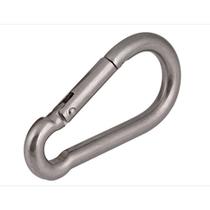 Mosquetão Engate Rápido 8 Mm Em Inox Com Trava Max 175 Kg