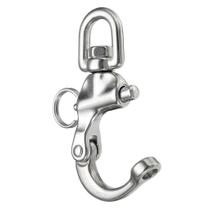 Mosquetão Engate Rápido Gato 71 mm em Aço Inox Com Trava