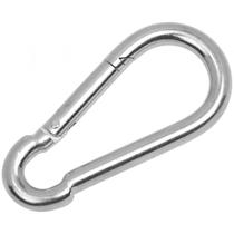 Mosquetão Inox Simples 5Mm X 50Mm Sem Olhal