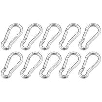 Mosquetão Multifuncional De Aço Inoxidável 316 Com Anel De Bloqueio Rápido 10 Peças M4 M5 M6 M7 M8