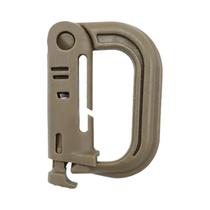 Mosquetão Multiuso Grimlock Com Argola Em D, Gancho Para Pendurar, Fivela Para Mochila, Trava De - DIZETION