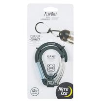 Mosquetão Nite Ize FlipOut Dual Aluminium 18 kg de carga Mosquetão Nite Ize FlipOut Dual Aluminium 18 kg de carga