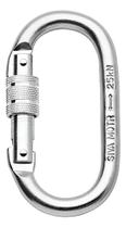 Mosquetão Oval Rosca 25kn Ce En Uiaa DG1001 Mosquetão Oval Rosca 25kn Ce En Uiaa DG1001
