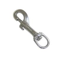 Mosquetão Para Mergulho E Marinha Fun Dive - Inox De 88 Mm