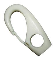 Mosquetão Plástico Grande Nylon Branco