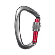 Mosquetão Profissional Em Formato D 25KN Com Trava De Rosca Para Escalada, Rapel E Ferramentas EDC Mosquetão Profissional Em Formato D 25KN Com Trava De Rosca Para Escalada, Rapel E Ferramentas EDC