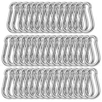 Mosquetão Spring Snap Hook EPHECH 200 unidades de aço galvanizado