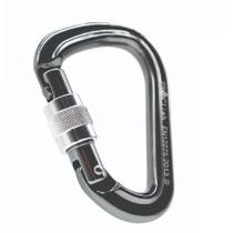 Mosquetão Usclimb Aluminio Hms Trava Rosca 28kn Ce En Cinza Mosquetão Usclimb Aluminio Hms Trava Rosca 28kn Ce En Cinza