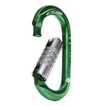 Mosquetão Usclimb Alumínio Oval Keylock Trava Tripla 22kn Ce Uiaa Nbr Verde Mosquetão Usclimb Alumínio Oval Keylock Trava Tripla 22kn Ce Uiaa Nbr Verde
