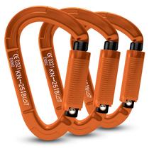 Mosquetões de escalada FVW 25KN com certificação UIAA x3 Mosquetões de escalada FVW 25KN com certificação UIAA x3