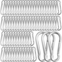 Mosquetões Spring Snap Hook SEUNGCH M6 150 unidades de aço galvanizado