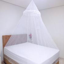 Mosquiteiro Branco Para Proteger das picadas de insetos mosca e dengue