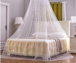 Mosquiteiro Casal Extra King Gigante Branco Anti Pernilongo