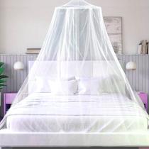 Mosquiteiro Casal Extra King Gigante Branco - Para Cama Queen, King e Beliche