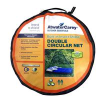 Mosquiteiro Circular Duplo para Cama Atwater Carey com Inseticida Mosquiteiro Circular Duplo para Cama Atwater Carey com Inseticida