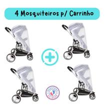 Mosquiteiro De Carrinho Universal Portatil 1,00m X 1,10m Carrinho, bebe conforto e cadeirinha