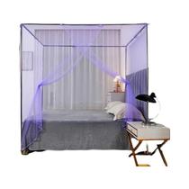 Mosquiteiro De Renda Princesa Para Cama De Quatro Cantos, Tenda Suspensa De Malha Para Quarto E