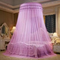 Mosquiteiro De Teto Casal King Aro 1 M Com Abertura Lilas - Princesinha