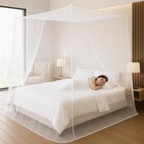 Mosquiteiro De Teto Para Cama De Casal Queen Super King - H2C
