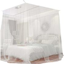 Mosquiteiro De Teto Para Cama De Casal Queen Super King