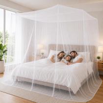 Mosquiteiro De Teto Para Cama De Casal Queen Super King