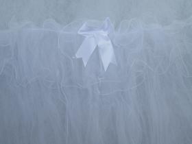 Mosquiteiro para Berço Americano de Nylon Branco