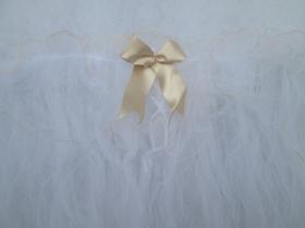 Mosquiteiro para Berço Americano de Nylon Marfim