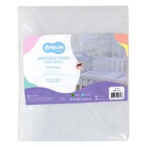 Mosquiteiro Para Berço Americano Varal Inteiro Branco 1,90x6,00m Baby Incomfral Bublim Cor:Branco